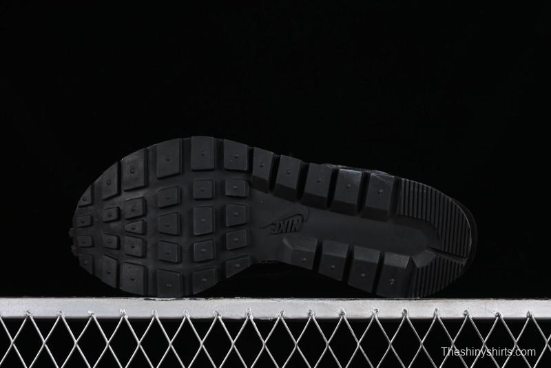 Nike Sacai VaporWaffle 3.0 Deconstructed Sneakers with Overlapping Swoosh and Double Tongue - CV1363-105