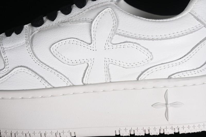 SMFK Comfortable Chunky Sole White Sneakers - T.D4