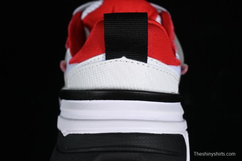 Nike Runtekk V2K Retro Low-Top Running Shoes with Cushlon Midsole and Distressed Effect - HF0120-100