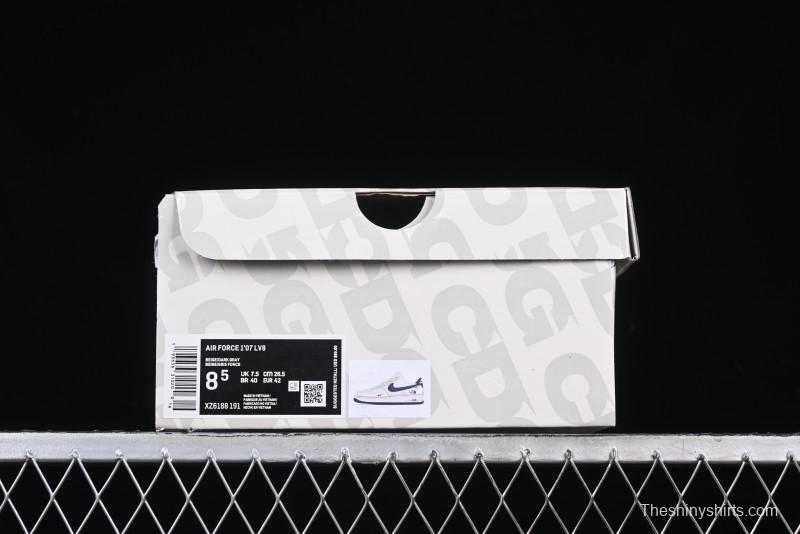 Nike Air Force 1 '07 Low The North Face Collaboration Beige Grey Check Grey Outsole Casual Sneakers - XZ6188-191