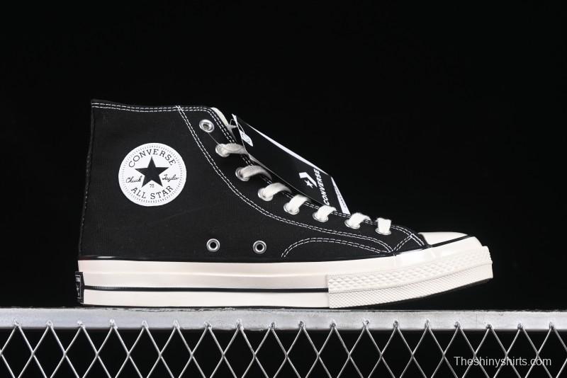 Converse Chuck 1970s High-Top Casual Canvas Sneakers with Classic Graffiti Limited Edition Three-Star Logo - 162050C