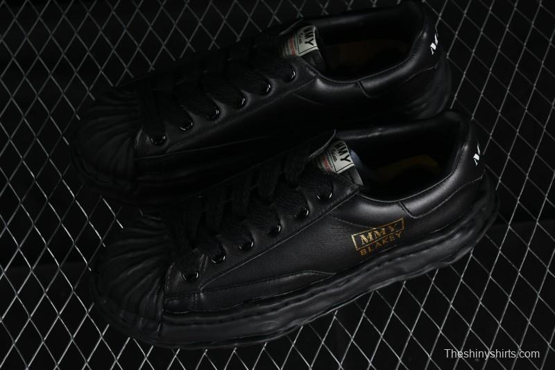 Wayne Original Sole Leather Low Sneaker with Melted Ice Cream Outsole - W.E5