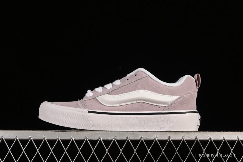 Vans Classics Knu Skool Retro Chunky Tongue Sneakers with Enlarged Toe and Breathable Mesh - VN000CRP0L08