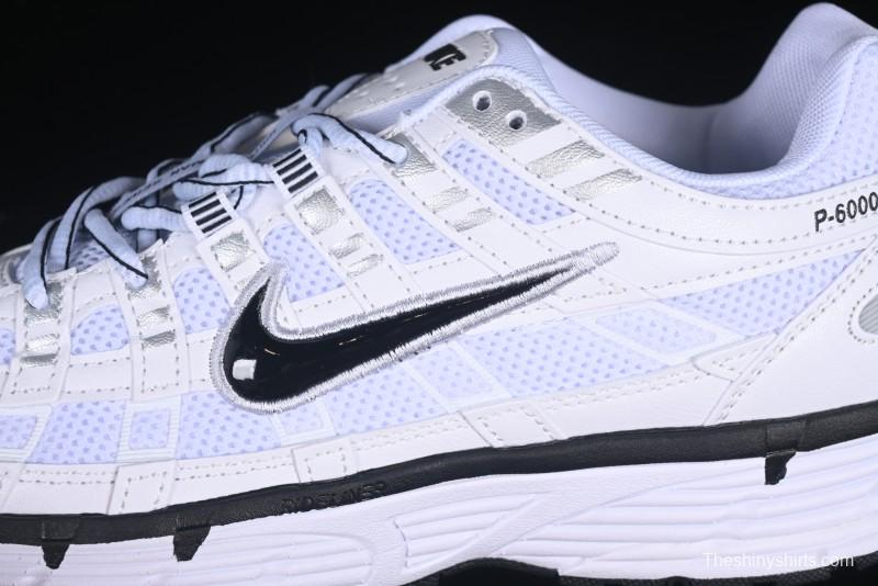 Nike P-6000 Premium Retro Casual Sneakers with Multi-Layer Design - CD6404-107