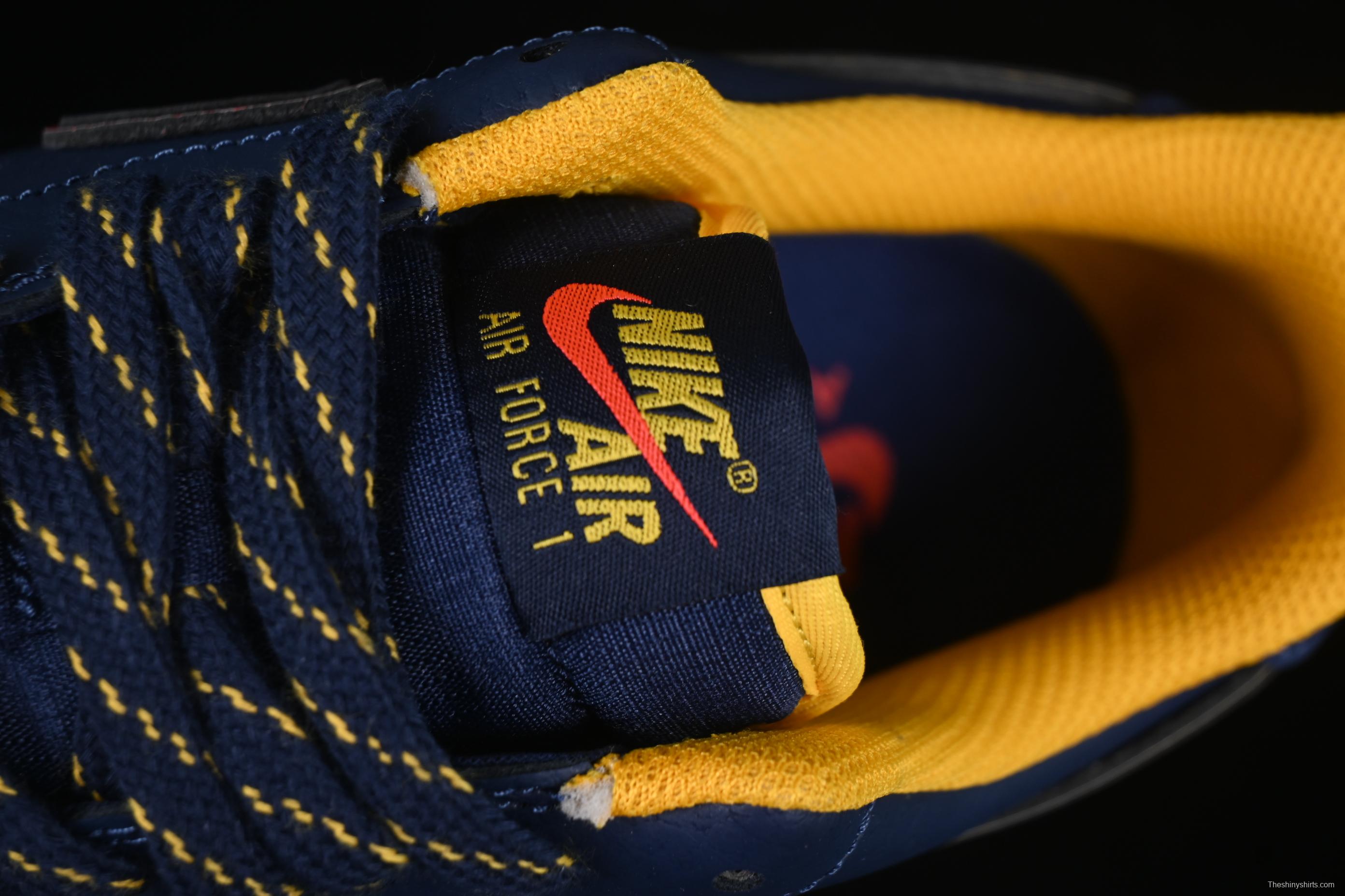 Nike Air Force 1'07 Low Casual Sneakers with Full-Length Air Cushion - HV5752-410