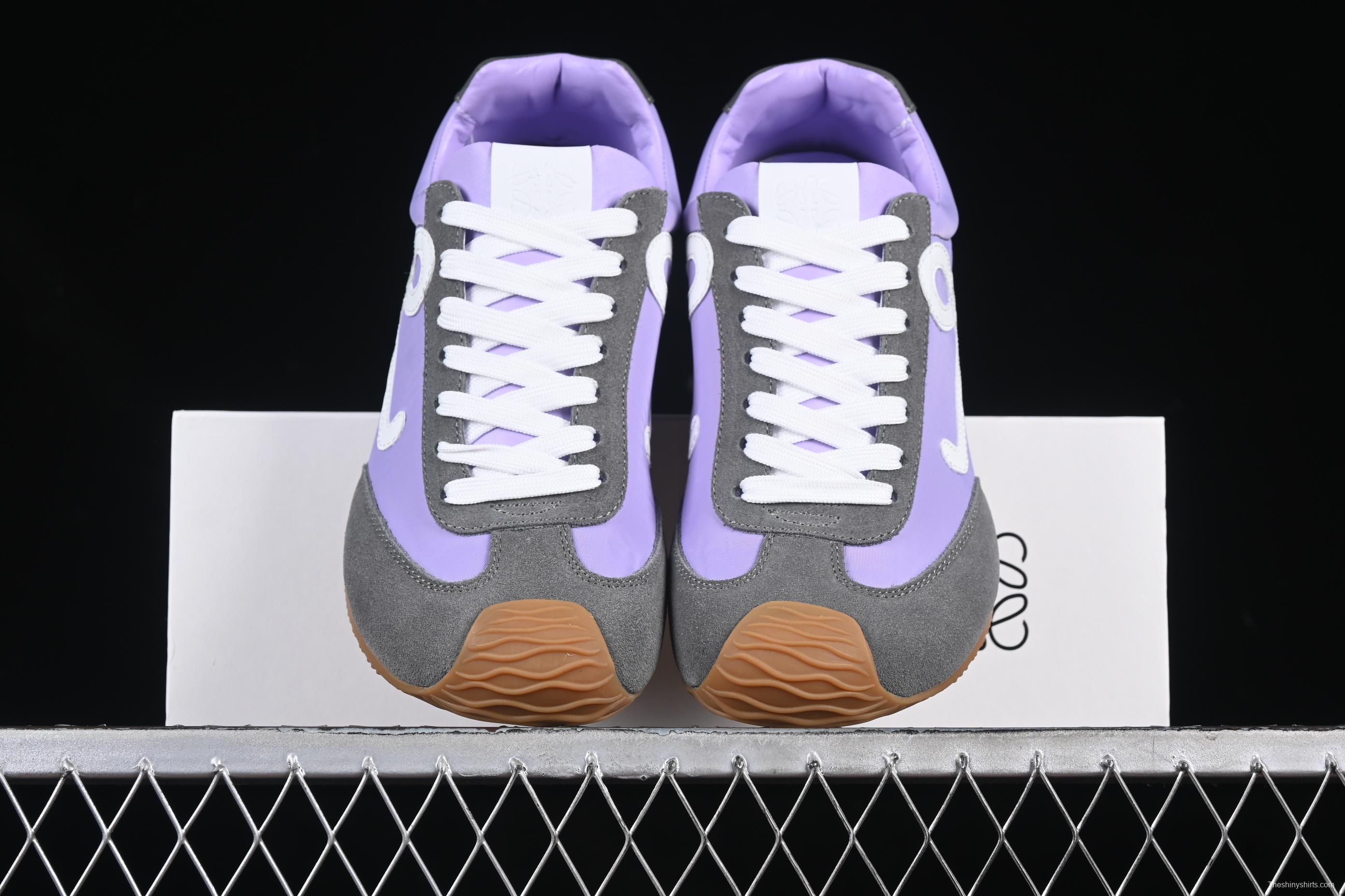 Loewe Ballet Runner 2.0 Sneakers Retro Style Lightweight Casual Shoes - PURPLE