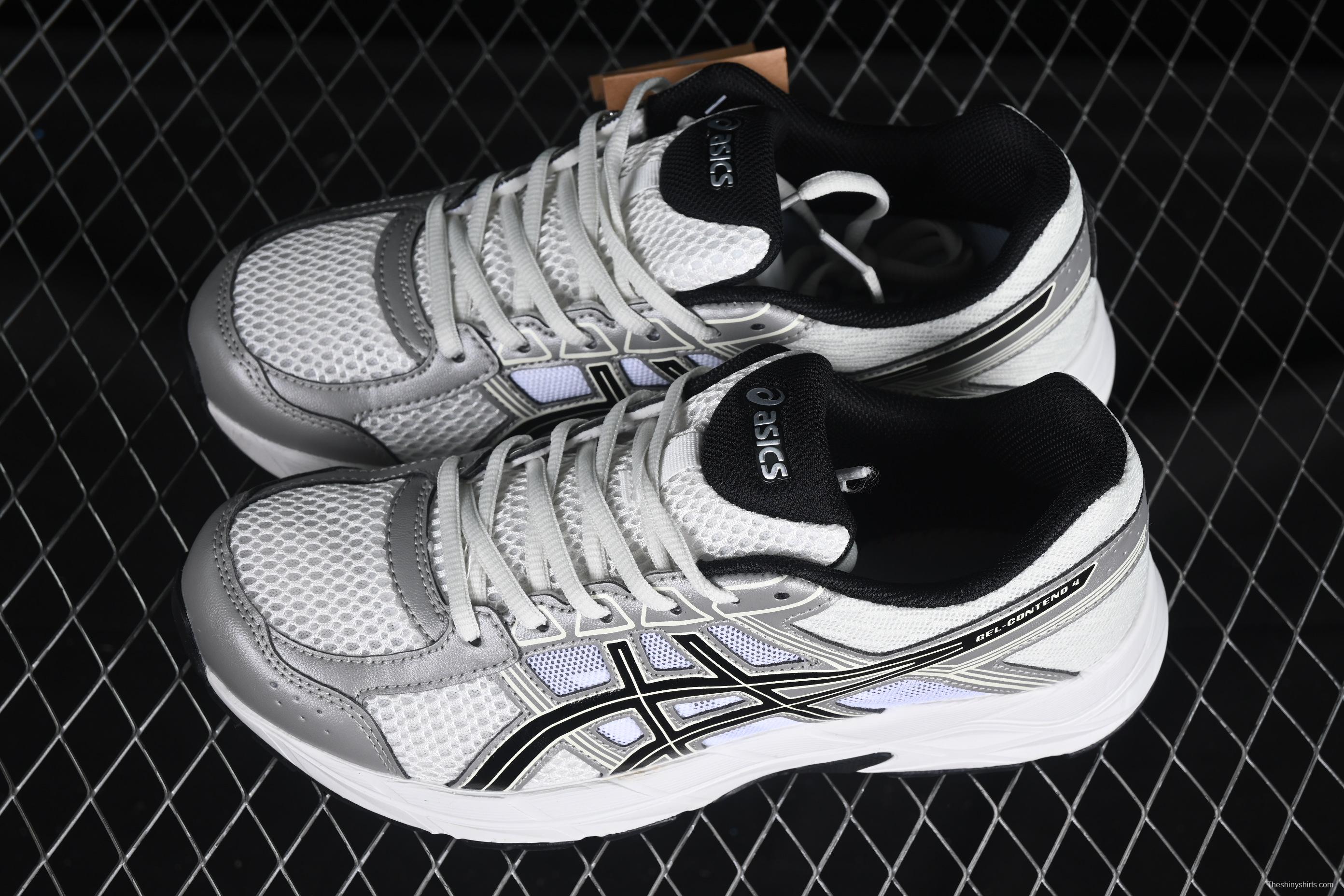 Asics Gel-Contend 4 Low-Top Breathable Running Shoes - 1011B937-103