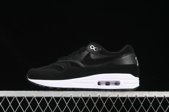 Nike Air Max 1 Retro Running Shoes with Half-Sole Air Cushion - 875844-001