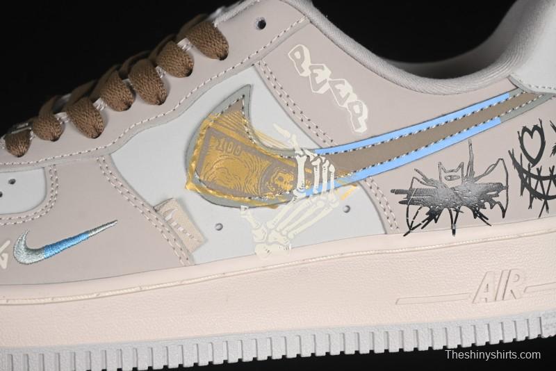 Nike Air Force 1'07 Low Batman DC Comics Series Casual Sneakers - XL2321-111