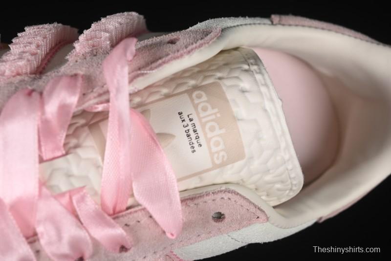 Adidas Originals Gazelle Bold JR8374 Collaboration Low-Top Sneakers with Thick Sole for Slip Resistance and Durability - JR8374