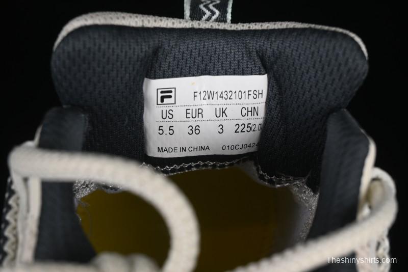 Fila Heritage Fluid Cat Paw 5.0 Retro Dad Shoes with Lace-Up Design - F12W432101FSH