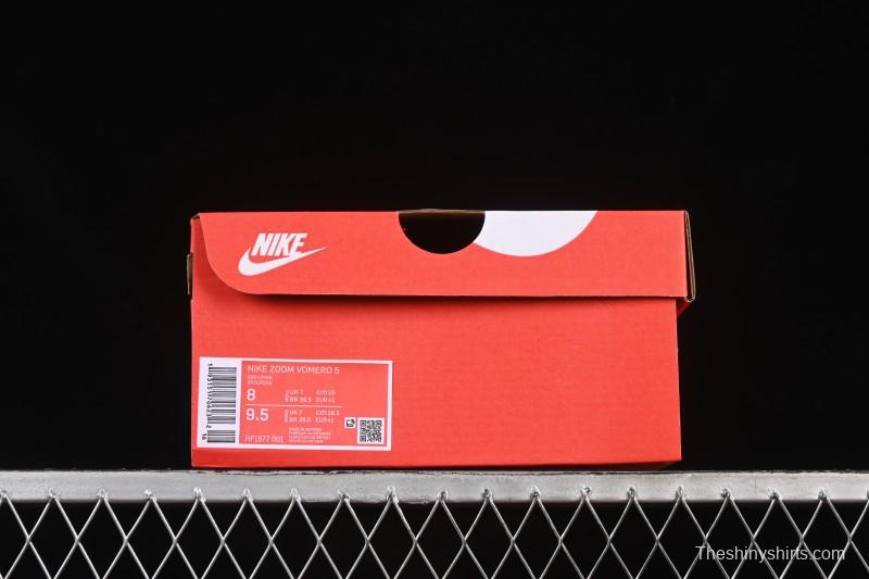 Nike Zoom Vomero 5 Retro Casual Running Shoes with Lightweight Cushioning - HF1877-001