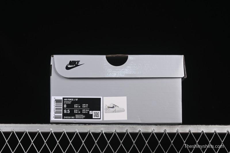 Nike Air Force 1'07 Low East Fence Drunk Chinese Style Gradient Yellow Low-Top Casual Sneakers - ZH0316-082