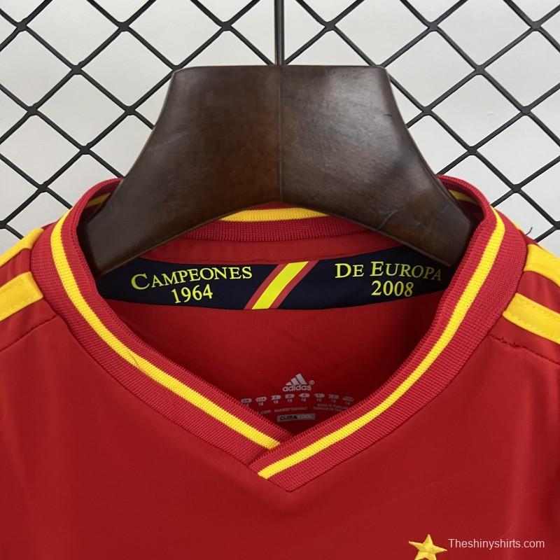 2012 Kids Spain Home Size 16-28 Jersey