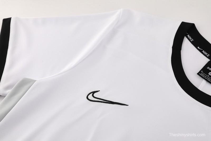 2025 NIKE White Short Sleeve Jersey + Shorts