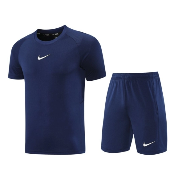 25/26 Nike Navy Short Sleeve Jersey+Shorts