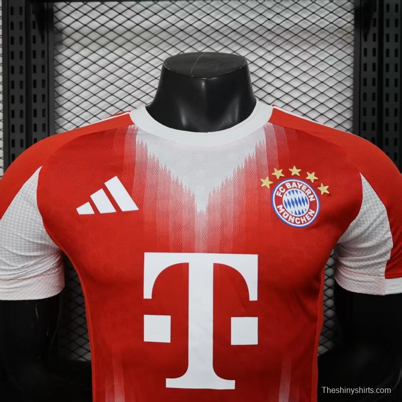 Player Version 25/26 Bayern Munich Home Jersey