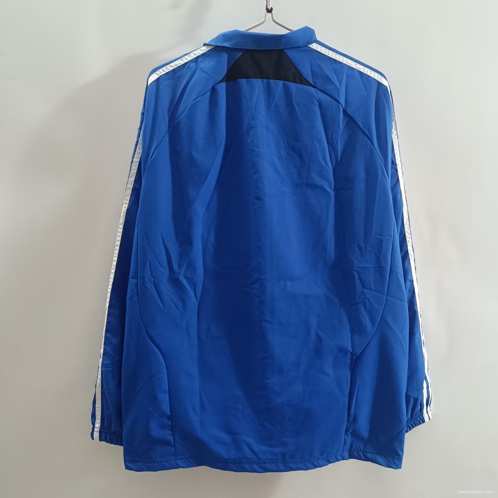 25/26 Manchester United Blue Windbreaker
