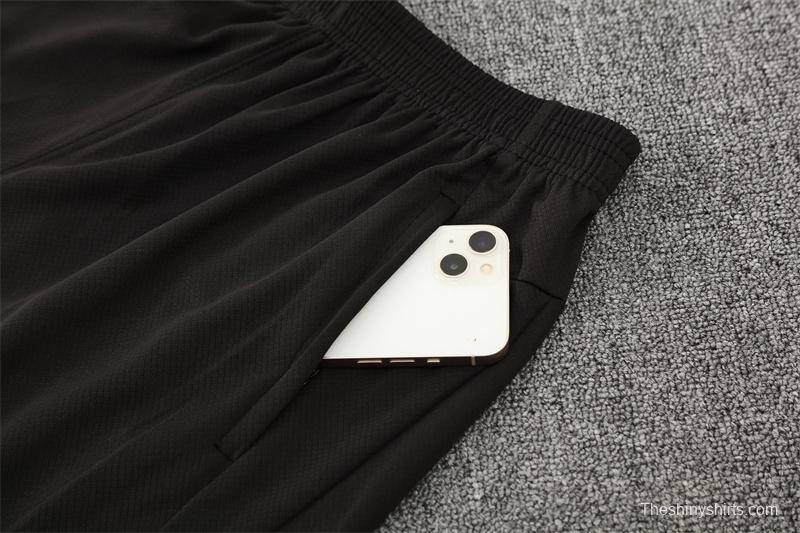 25/26 Manchester City Black with XS Short Sleeve+Soccer Shorts