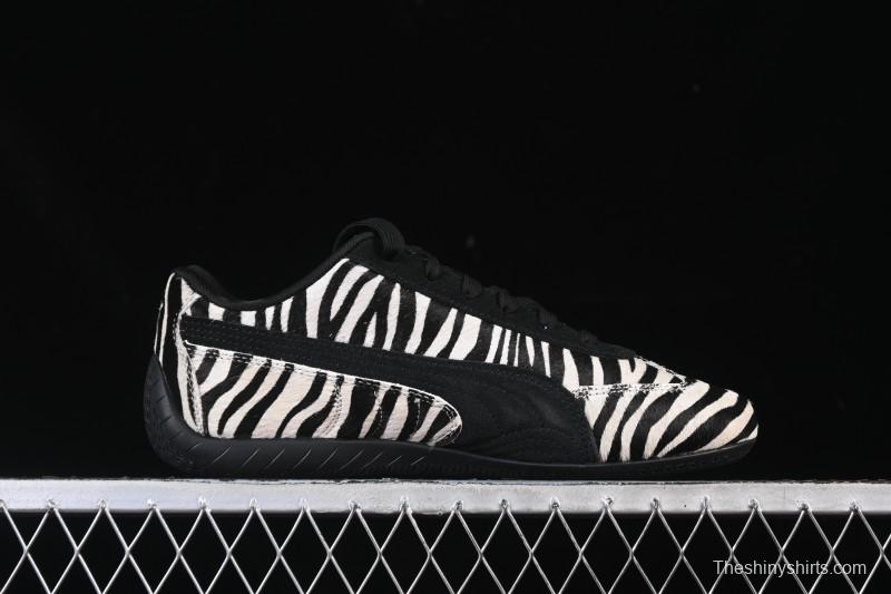 Puma Speedcat Zebra Low-Top Lifestyle Casual Shoes - 403356-01