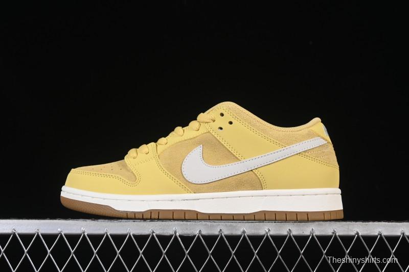 Nike SB Dunk Low Saturn Gold Low-Top Skate Shoes - FJ1674-700