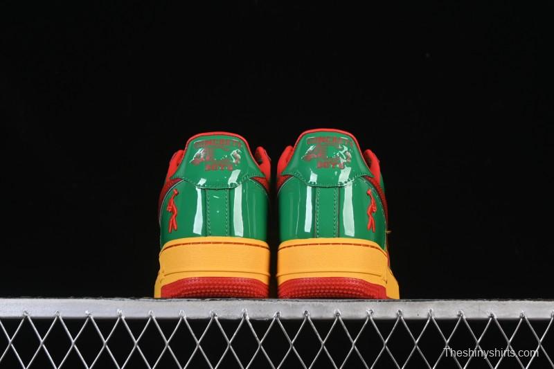 Nike Air Force 1 '07 Low Lil Yachty Collaboration Worker 2.0 Casual Sneakers - IH4383-300