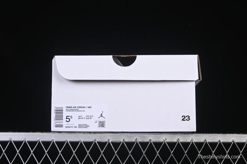 Nike Air Jordan 1 Mid AJ1 Orange Sunshine - DQ8426-180