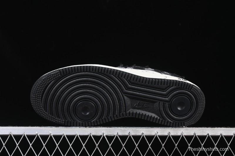 Nike Air Force 1 '07 Low LV Collaboration White Black Casual Sneakers - YF9511-817