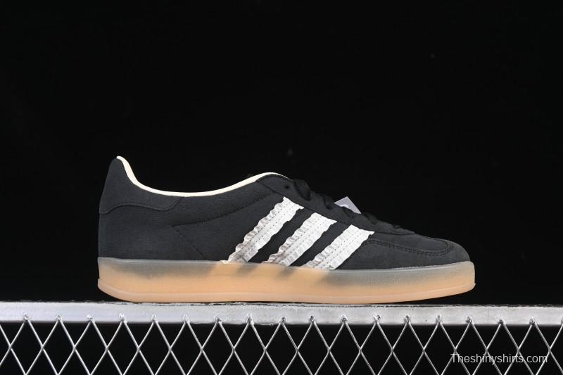 Adidas Originals Gazelle Indoor Retro Casual Slip-Resistant Wear-Resistant Low-Top Skate Shoes - JS1412