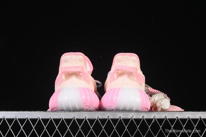 Adidas Yeezy 350 Boost V2 Running Shoes with Pink Watermelon Design - CP9366