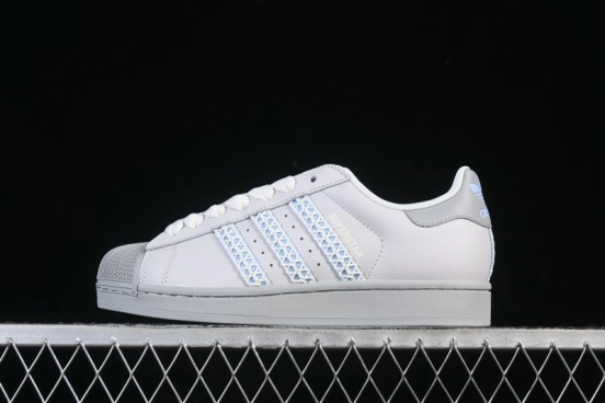 Adidas Superstar II J Casual Sneakers with Shell Toe Design - JQ8729