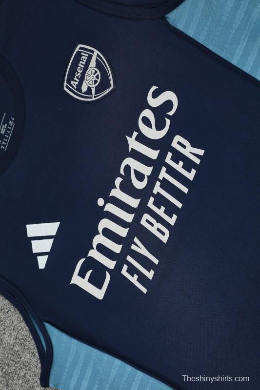 25/26 Real Madrid Navy Vest Jersey+Shorts