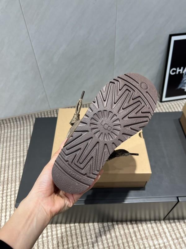 UGG Platform Loafers Series Round Toe Platform Casual Shoes - MJ00270