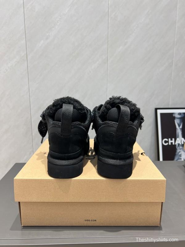 UGG Platform Casual Shoes with Round Toe and Thick Sole - MJ00270