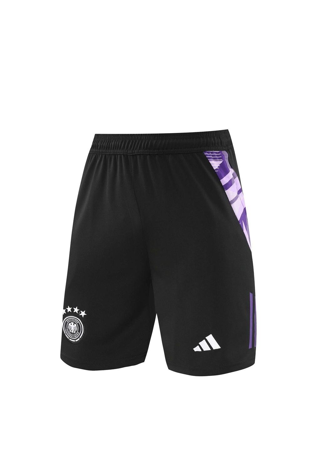 2025 Germany Purple Short Sleeve+Soccer Shorts