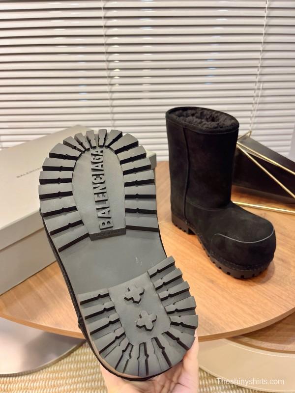 Balenciaga 2025 SS Oversized High Heel Snow Boots - AS00520