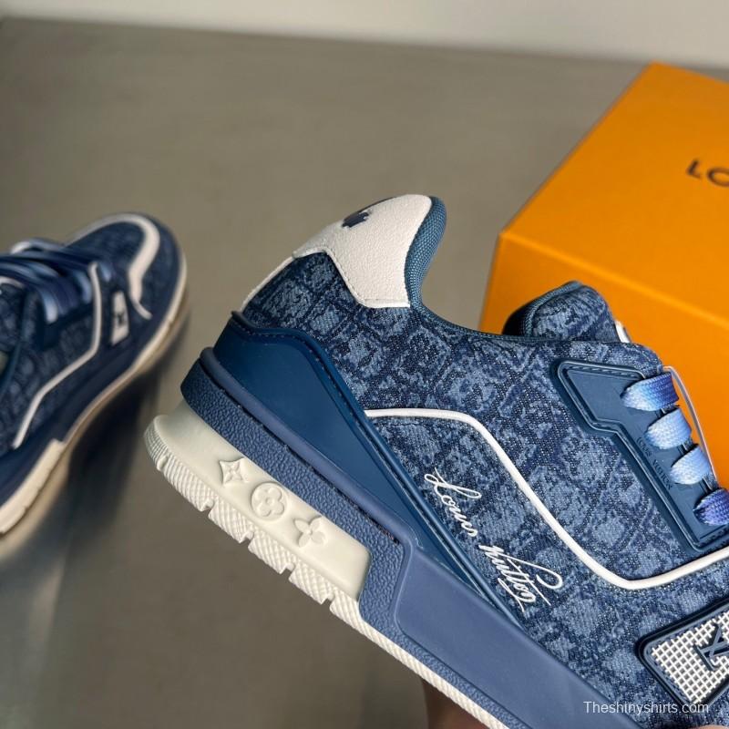 Adidas 2025 Spring Summer Collection Premium Leather Sneakers with Signature Logo - YC