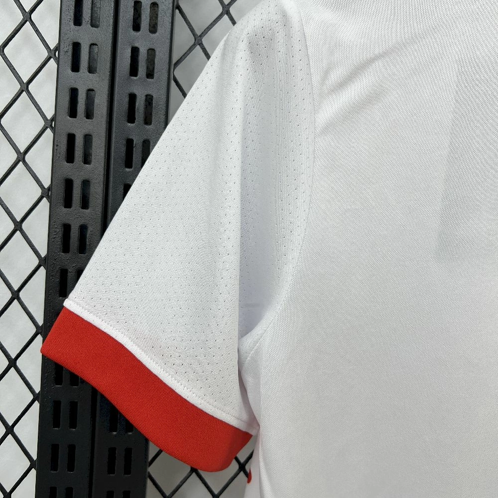 2025/26 Mens Sevilla FC White Prematch T-shirt Jersey