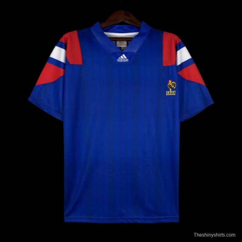 Retro 92/94 France Home Jersey