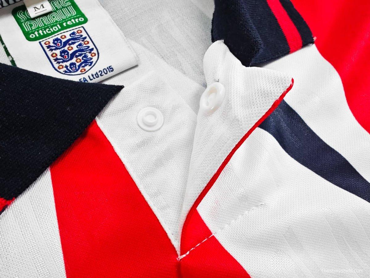 Retro 1992 England Home Jersey