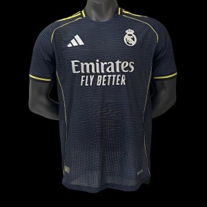 Player Version 25/26 Real Madrid Away Black Jersey