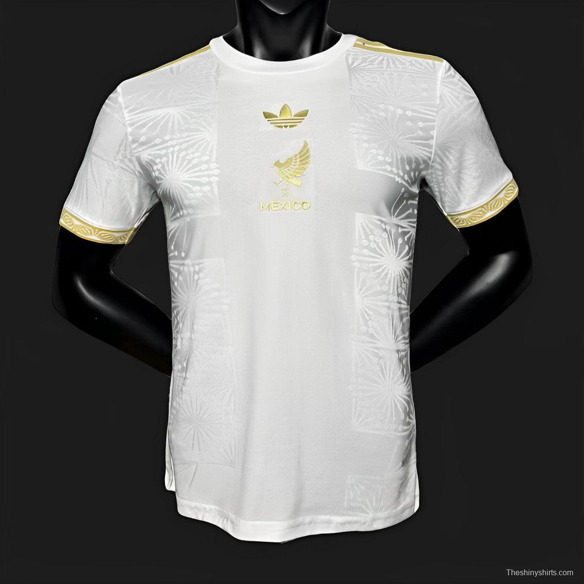 Player Version 2025 Mexico Gold Cup WHITE Jersey