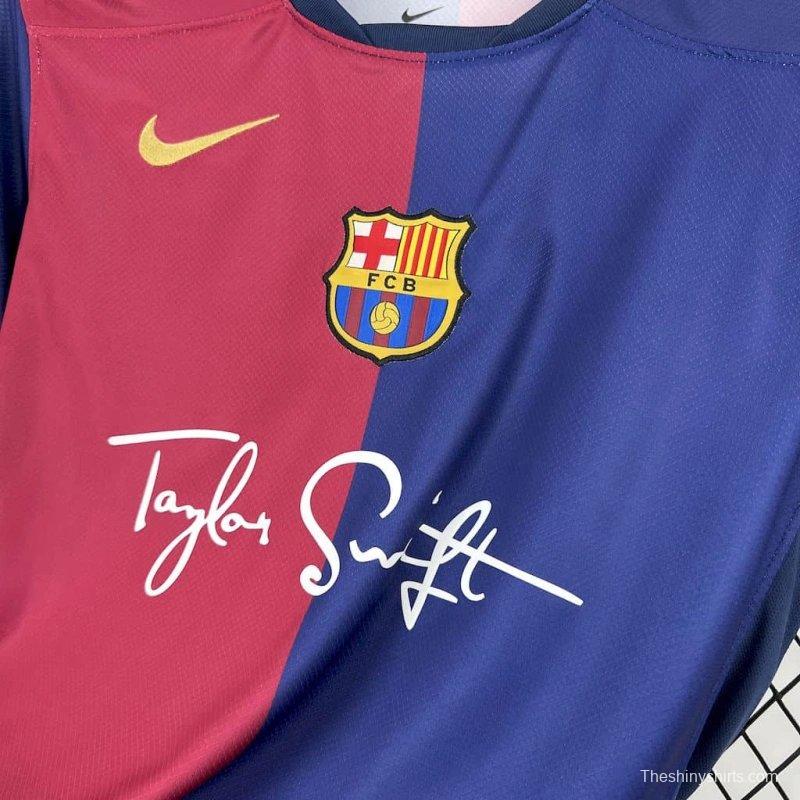 24/25 Barcelona x Taylor Swift Home Special Jersey