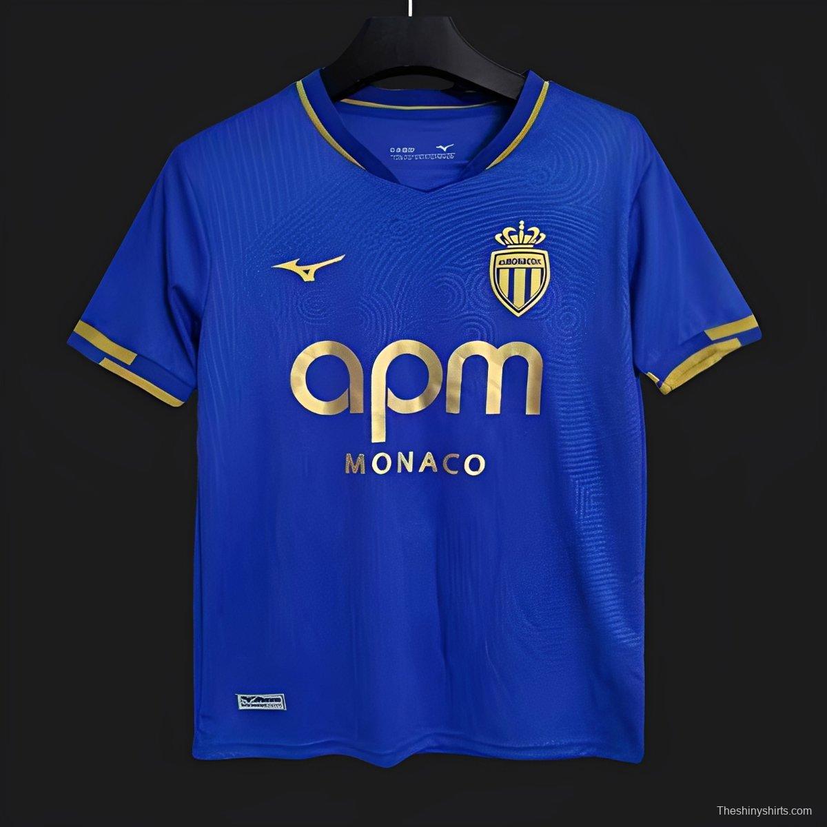 25/26 Monaco Away Blue Jersey