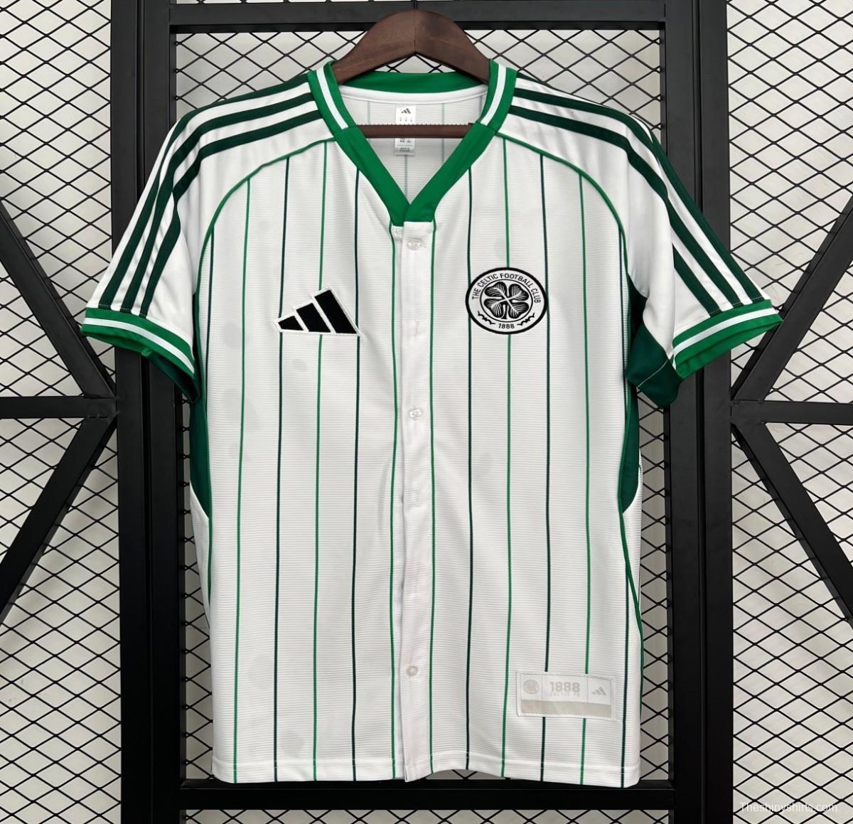 25/26 Celtic US Pack Baseball Jersey